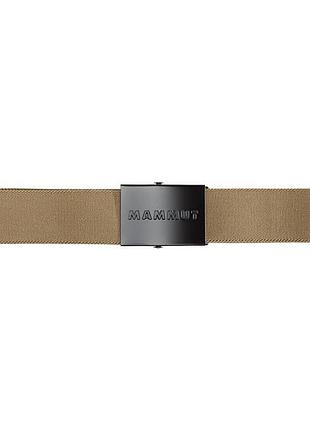 Ремінь mammut logo belt хакі