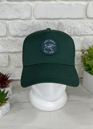 Кепка arc’teryx bird patch cap зелена