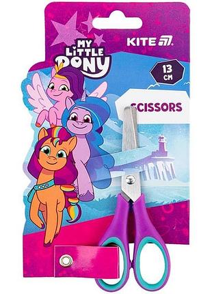 Ножиці дитячі 13 см, з прогумованими ручками my little pony lp25-123 kite