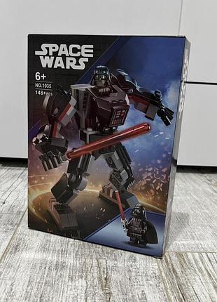 Конструктор star wars 75368 робот дарта вейдера (darth vader mech)