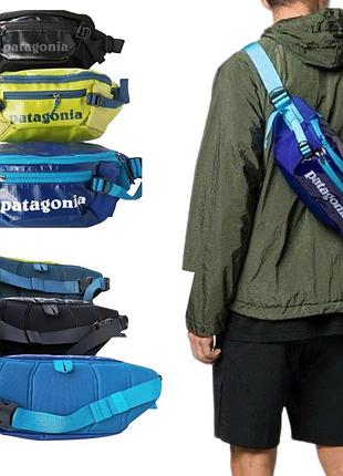 Сумка бананка patagonia black hole waist pack 5l