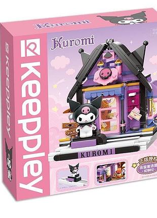 Конструктор sanrio астрологічна хіжина куромі | дитячий конструктор з kuromi