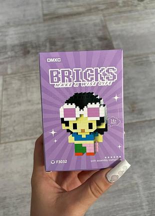 Конструктор мікроблоковий dmxc bricks "ніко робін" (nico robin) з аніме "one piece" 179 деталей.