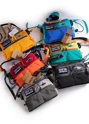 Сумка через плечо patagonia серый