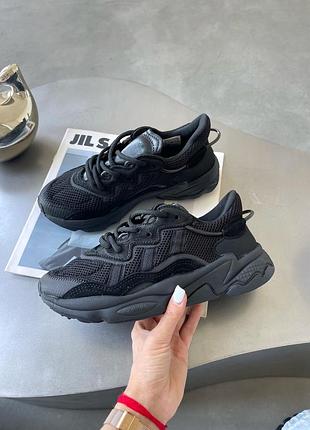 Кросівки жіночі adidas ozweego black чорні