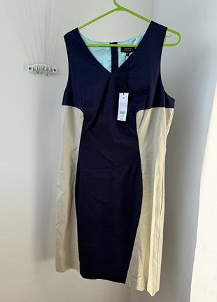 Нова сукня-футляр papaya matalan колор-блок з бірками, р. 16 (xl)