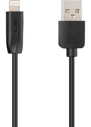 Кабель gelius usb-a to lightning (1m) black