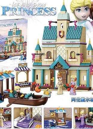 Конструктор frozen «село в еренделлі»/ «замок принцеси ельзи».