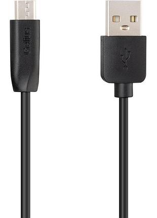 Кабель gelius usb to microusb (1m) (12w) black