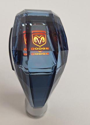 Ручка dodge переключения передач с подсветкой хрусталь rgb