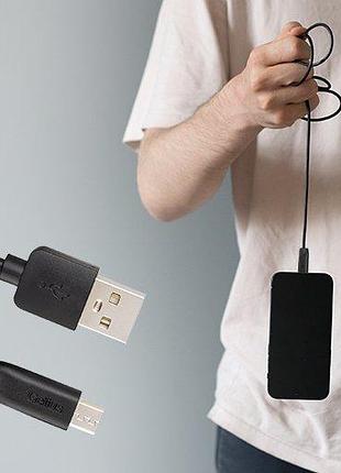 Кабель gelius usb to microusb (1m) чёрный