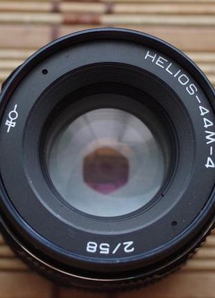 Объектив гелиос экспортный helios 44m-4 58mm m42