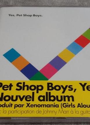 Pet shop boys — yes. запечатаний європейський компакт