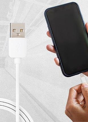 Кабель gelius usb to microusb (1m) white