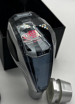 Ручка хрустальная kia переключения передач с подсветкой rgb