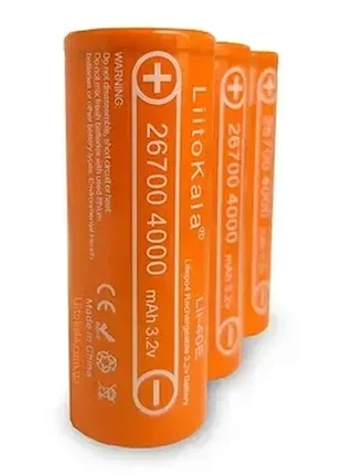 Акумулятор liitokala lii-40e 26700 4000mah