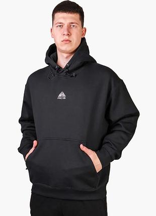Худи мужское nike acg therma-fit fleece hoodie black dh3087-013