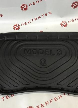 Коврик в передній багажник (термопластик) tesla model 3 000000100j
