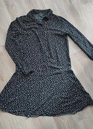 Сукня в горох s-m primark 3