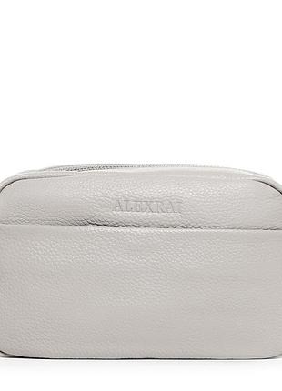 Podium сумка женская клатч кожа alex rai 3801 pale grey