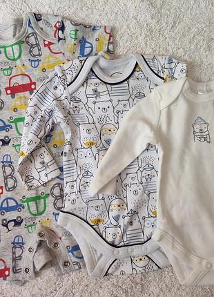 Baby club бодіки для хлопчика, розм. 56