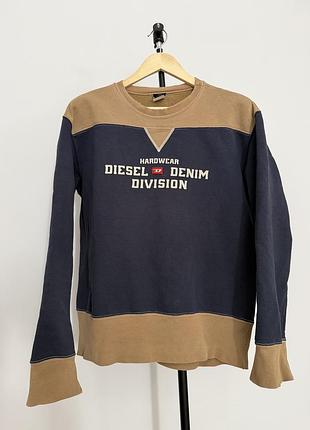 Вінтажний світшот diesel hardwear denim division