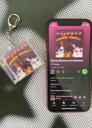 Нфс брелок сд диск rainbow ritchie blackmore’s rainbow