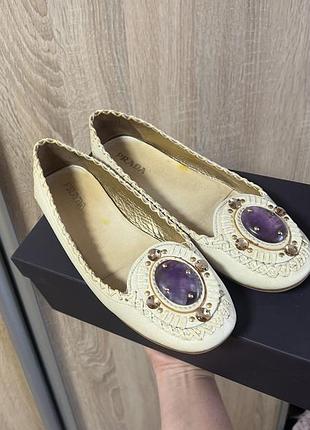 Балетки prada