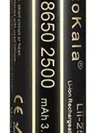 Акумулятор liitokala lii-25a-jt 18650 2500mah