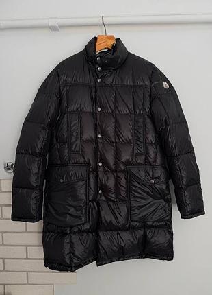 Двухсторонній подовжений пуховик moncler оригінал