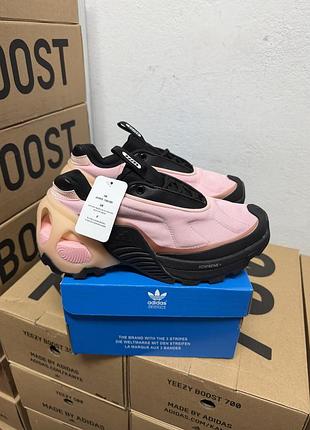 Кросівки аdіdаs еdgе runner black pink / адідас ранер чорні рожеві 36 37 38 39 40 41