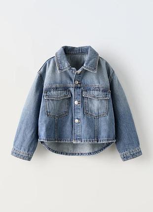Джинсова сорочка zara 104 см