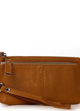 Podium косметичка кожа a-00276 l.brown