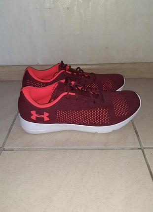 Бордові кросівки under armour rapid