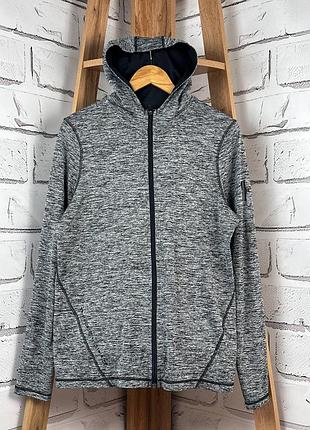 Спортивна кофта чоловіча under armour меланжева розмір s