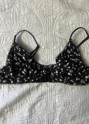 Топ бралет h&m хлопок р м на косточках