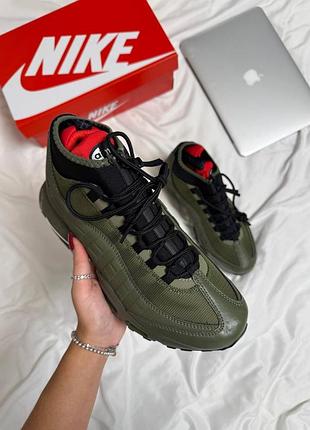 👕nike air max 95 sneakerboot green 2