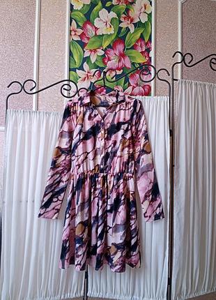 Красиве плаття в принт boohoo tall.