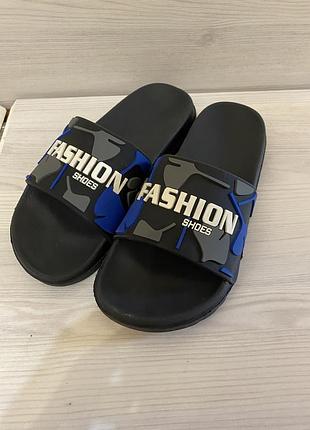 Шльопанці "fashion" для хлопчика р. 36-37 (устілка 23 см)