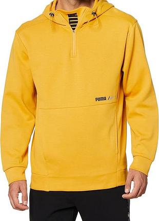 Худи puma rad/cal half-zip dk