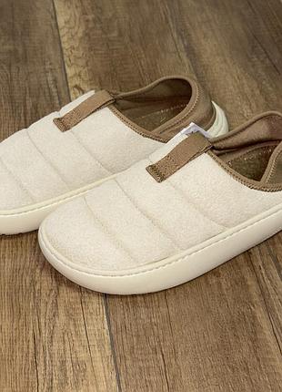 Crocs classic vegan suede moc бежево-коричневые eur 42-43 👟