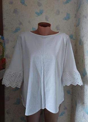 Стильная блузка 100% cotton, туречка