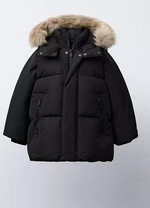 Пуховик zara
