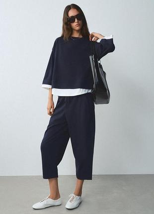Костюм зі штанами балонами zara оригинал