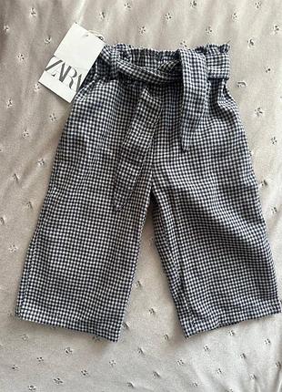 Штани брюки в клітинку zara