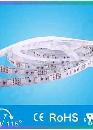 Светодиодная лента rishang 60-5050 12v 12.9w rgb для подсветки 5м цена за 1м отгрузка бобинами по 5м sku_rd3260aq