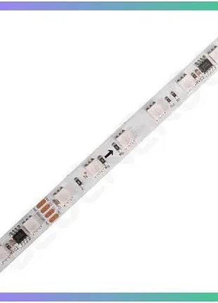 Светодиодная лента colors 60-5050 24v 13w rgb spi для создания световых эффектов 5м цена за 1м отгрузк sku_ds560rgb-24v-10mm