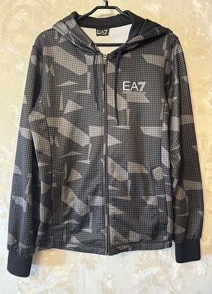 Чоловіча зіпка худі ea7 emporio armani оригінал