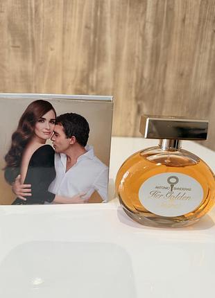 Antonio banderas her golden secret туалетна вода 80 мл. оригінал