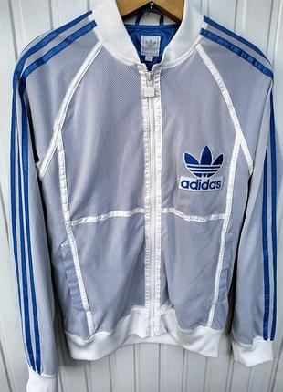 Винтажная сетчатая олимпийка adidas originals / будешь зепка адидас